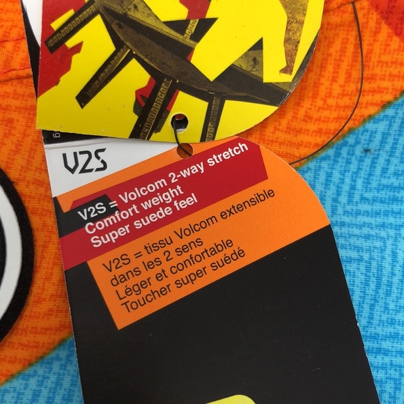 NEW VOLCOM Board Shorts Maguro Blocks Pure FUNction Big Boys Beach Pool 29/18 - Picture 14 of 16